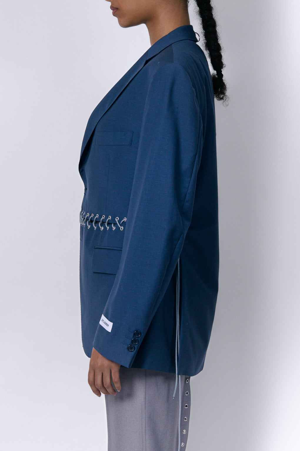 LUX BLAZER WITH CHANGEABLE CORDS| CORAL BLUE